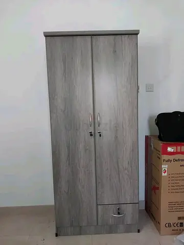 New wardrobe 2door dark oak colour