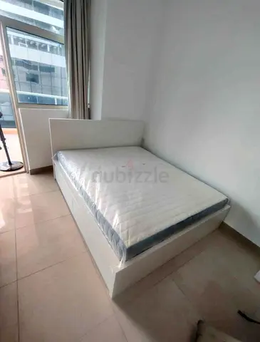 IKEA Malam queen size 160×200cm bed frame with 2 big storage drawers underneath with IKEA mattress