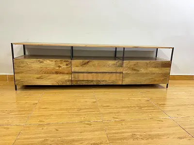 West Elm Solid Wood Tv Console
