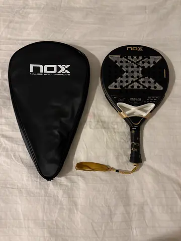 NOX Padel Racket with Cover - Excellent Condition