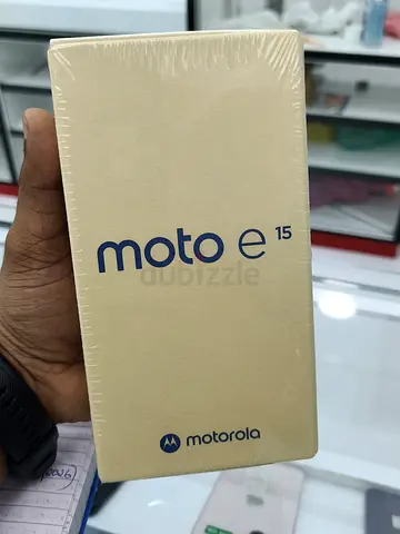 Brand New Motorola Moto E15 - Sealed Box TDRA (price fixed)
