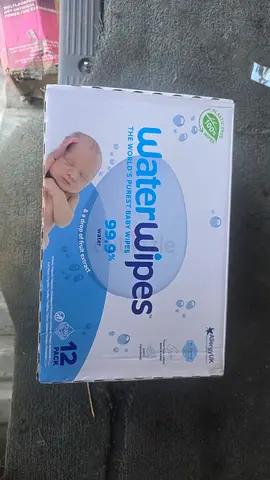 WaterWipes Sensitive+ Newborn & Baby Wipes – 720 Wipes | 12 Packs | 99.9% Water
