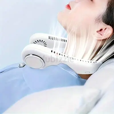 Portable Hands-Free Neck Fan — Rechargeable Personal Cooling Device