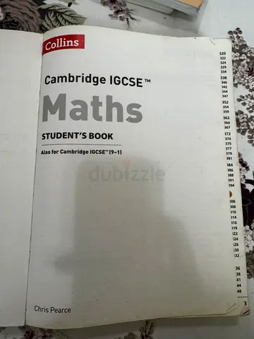 Cambridge IGCSE Maths Student's Book (Collins) - Used