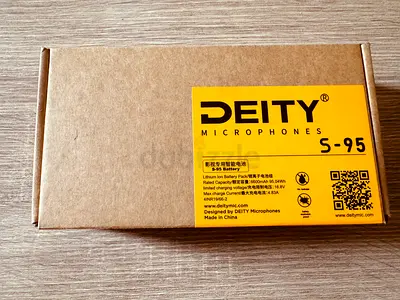 Deity smart battery for audio / smart battery charger