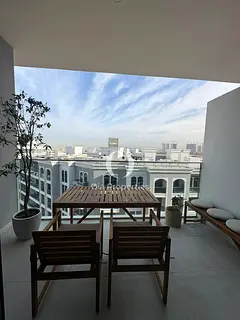 Furnished Studio | Balcony | Downtown & Pool View