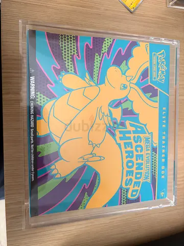 Ascended Hero’s Elite Trainer Box Pokemon For Sale ( Comes With Acrylic)
