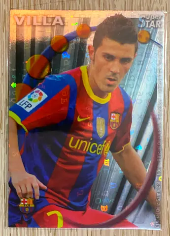 David Villa - 2010-11 Mundicromo Las Fichas de la Liga 027