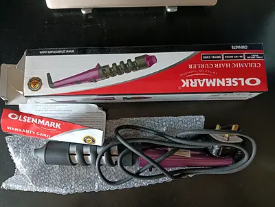 Absolutely new ceramic hair curler by Olsenmark