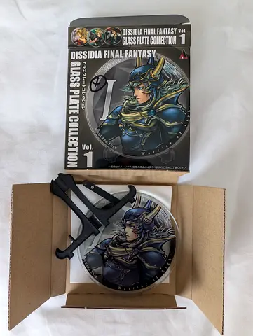 Dissidia Final Fantasy Glass Plate Collection Vol. 1 - Warrior of Light