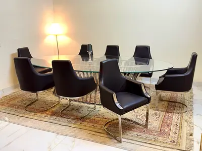 Visionnaire Italy Dining Set | Fully Handcrafted  Hand-Finished ( ULTRA LUXURY )