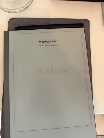 ReMarkable 2 with pen and folio case