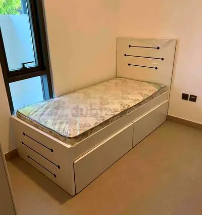 Brand New Wooden single Bed including Medical Mattress Available
