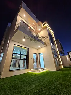 High-Spec 5 BR + Maid Villa with Private Rooftop in Al Zahya | Below Market Value