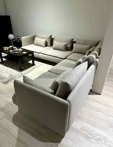 Brand new condition __IKEA Sodhremn Corner sofa light gray