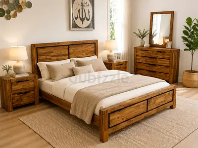 Wooden king Size Complete Bedroom Set