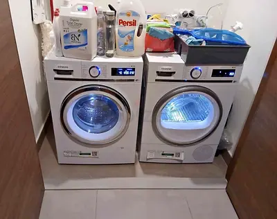 Siemens IQ700 9kg Saprat Washer Dryer Sat With WiFi Smart System Latest Version 60cm
