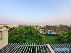 4 Bedroom + Maids Townhouse For Rent in Al Hamra Village - Pool View