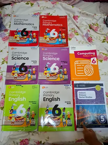 Al ain juniors British curriculum grade 5 books available