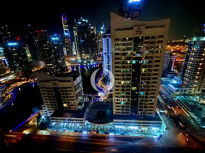 إطلالة على المارينا | شقة بغرفة نوم واحدة | مفروشة | شرفة