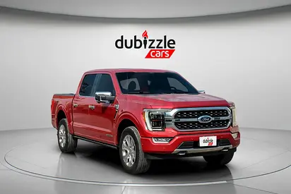 AED 2507/month | 2021 Ford F-150 Platinum | GCC Specs | Ref#509513