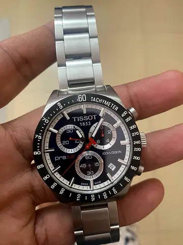Tissot PRS 516 Chronograph Men's Stainless Steel Watch