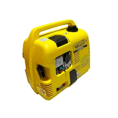 Portable 1kW Inverter Generator - Compact Yellow Unit (Used)
