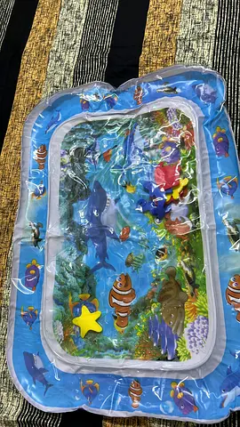 Inflatable Baby Tummy Time Water Play Mat - Ocean Theme