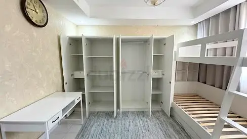 Bunk bed with drawers,6 door wardrobes,dresser and drawers