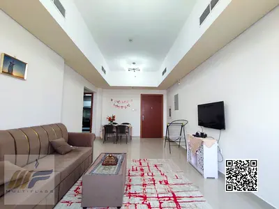 شقة غرفة وصالة للإيجار في برج النعيمية 1، عجمان | 920 قدم² | 35,000 درهم سنوياً | موقع مميز