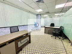 FITTED OFFICE WITH EJARI FURNISHED | MULTIPLE CHEQUES | NEAR BUS AND METRO