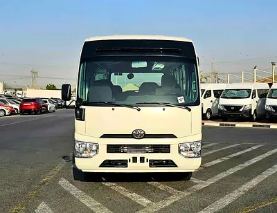 Toyota Coaster 2025 GCC Specs - Brand New 23-Seater