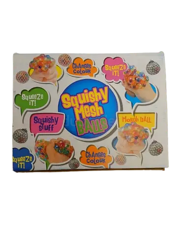 Squishy Mesh Balls (Stress Relief / Sensory) - New in Box