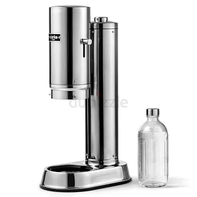 Stainless Steel Soda Maker / Carbonator with Reusable Bottle