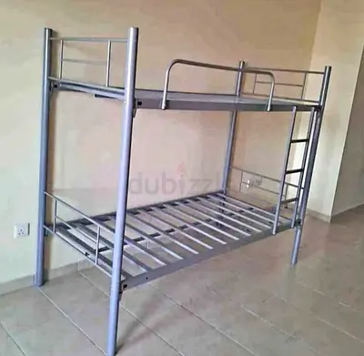 Bunk bed with mattress