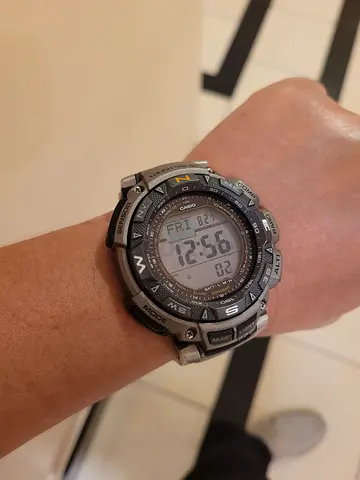 Casio Pathfinder PAG240T Titanium Model Watch with Box