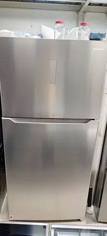 Daewoo Refrigerator Top Freezer – Silver | Clean & Good Condition