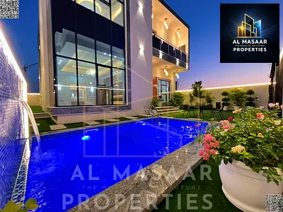 قيمة استثنائية مقابل السعر | بجوار جامعة الوطن | فيلا تشطيب شخصي كامل | طابقين وروف | 6 غرف | مجلس وصالة | مسبح وحديقة | شامل كهرباء ومياه ومكيفاتقيمة