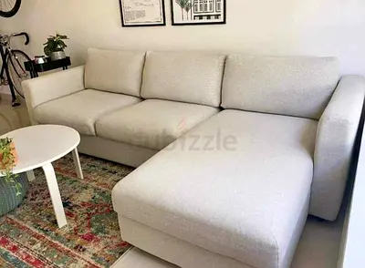 IKEA Vimle L Shape Sofa bed Beige Good condition