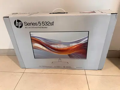 HP 31.5" Series 5 532sf Full HD Monitor - Boxed, Excellent Condition