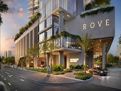 Furnished Studio | Rove Home Marasi Drive | Downtown & Park Views