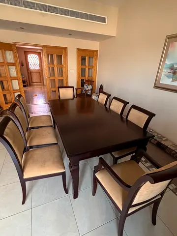 8 Seater Solid wood Dinning Set