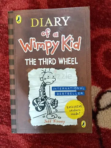 Diary of a Wimpy Kid: The Third Wheel - Paperback (International Bestseller)