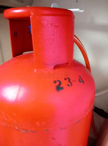 Gas Cylinder with Hose - Used, Good Working Condition full gas