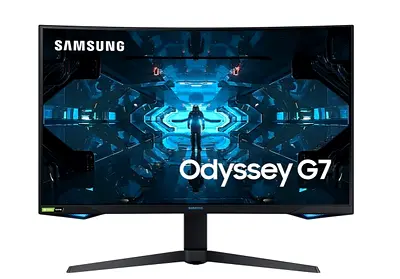 Samsung Odyssey G7 Curved 27 Inch 240Hz QHD 2560X1440 1ms G-Sync Gaming Monitor