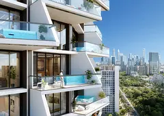 Skyline Views | 1BR Apartment | Binghatti Grove | JVC District 17