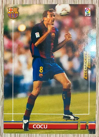 Cocu 2003-04 Panini LaLiga Megafichas Japan 31
