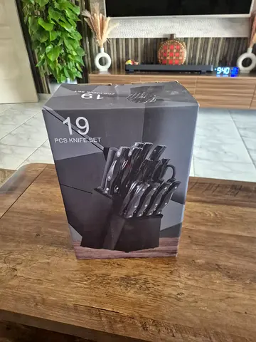 NEW 19 Pcs Kitchen Knife Set