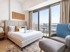 Cozy Furnished Studio | Open View & Balcony | Vacant