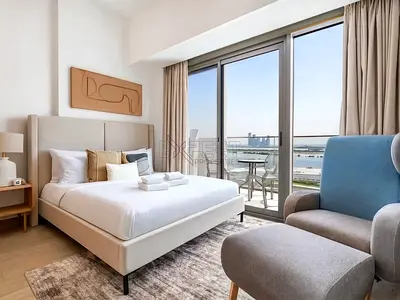 Cozy Furnished Studio | Open View & Balcony | Vacant